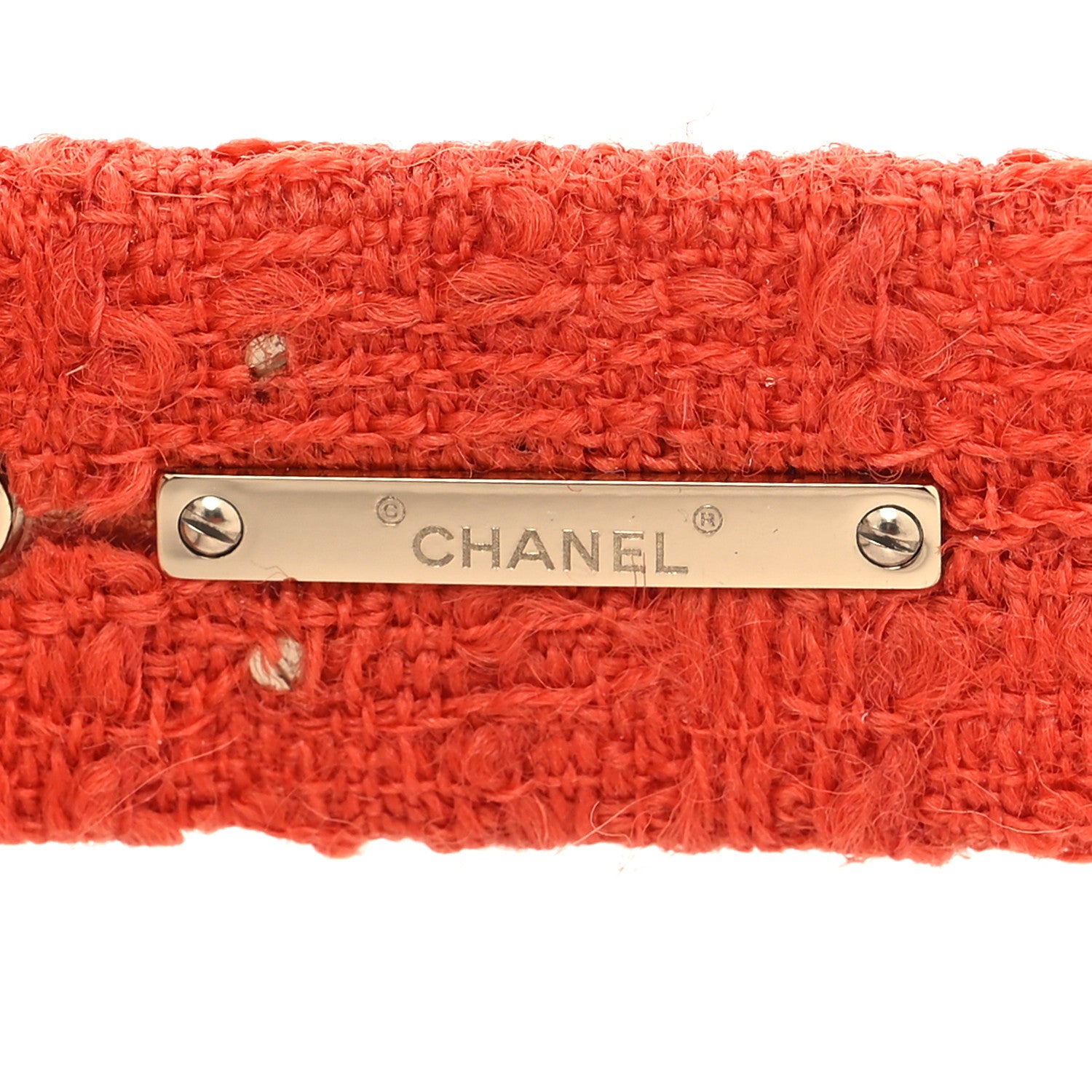 Chanel Acetate Tweed Square Sunglasses 5512 Tortoise Red 5 of 8