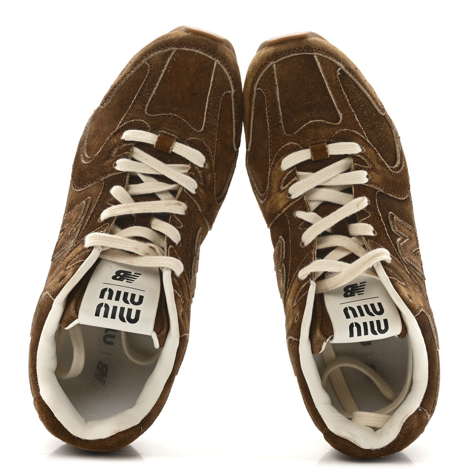 Miu Miu × New Balance スニーカー Brown 27 Miu Miu X NEW BALANCE Suede 530 SL Sneakers 37.5 Cinnamon 1808045