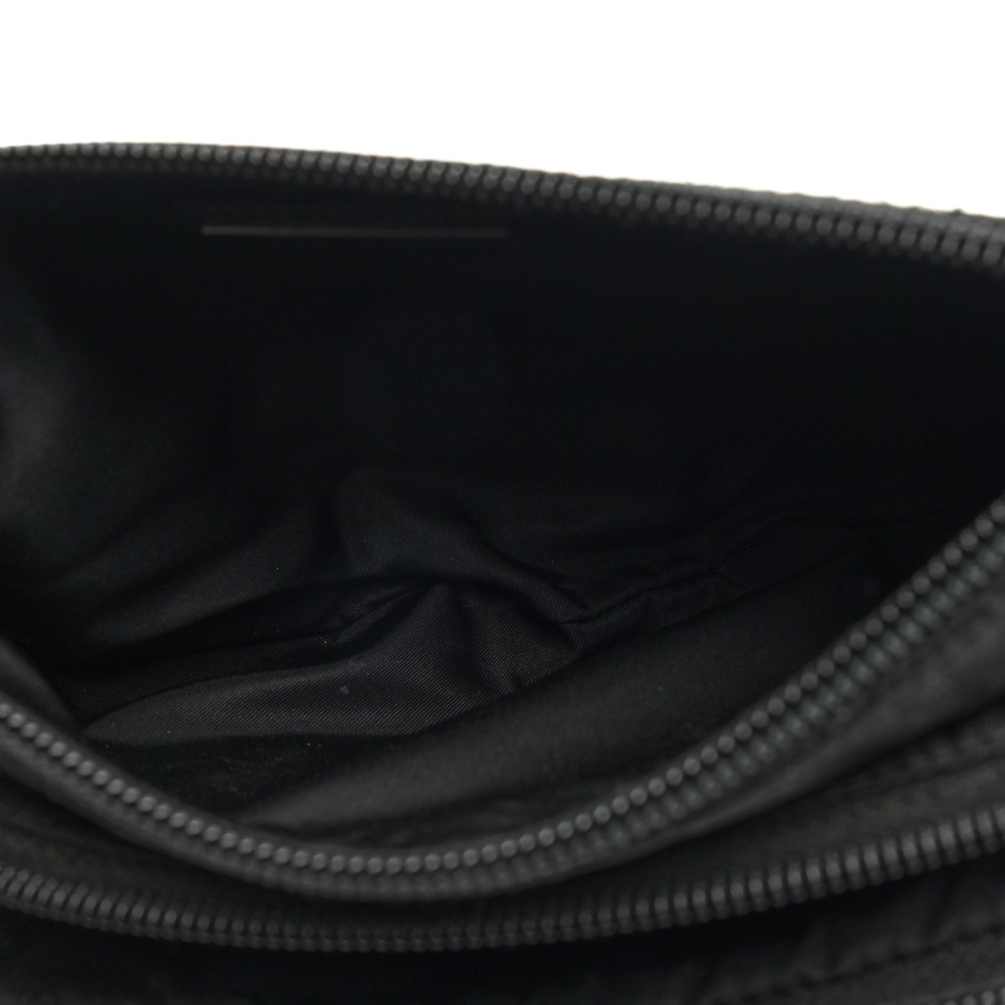 Re-Nylon Saffiano Belt Bag Black