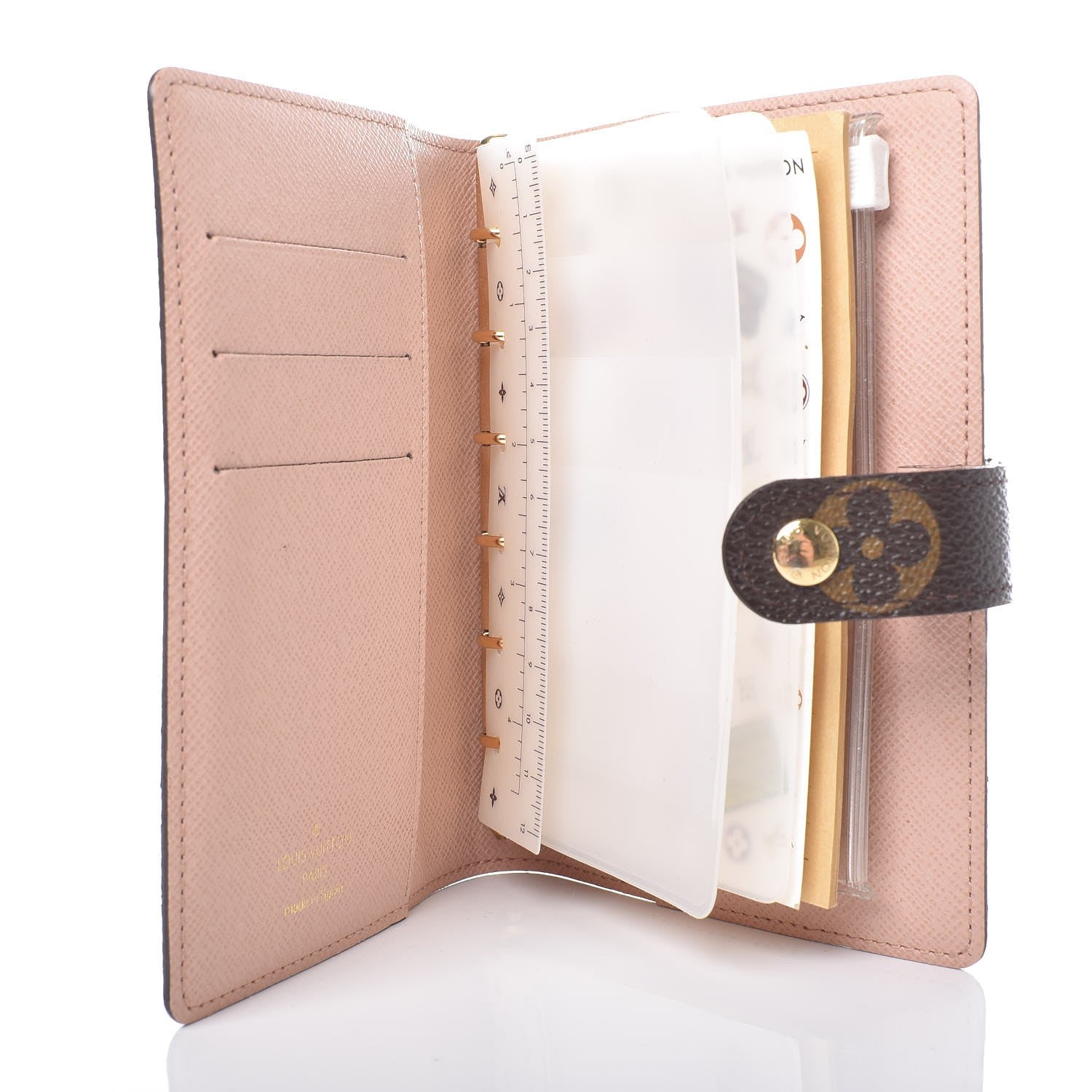 Louis Vuitton Monogram Affiche Small Ring Agenda Cover 5 of 6