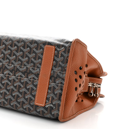 Goyard Goyardine Sac Hardy Pet Carrier PM Black Gold 10 of 11