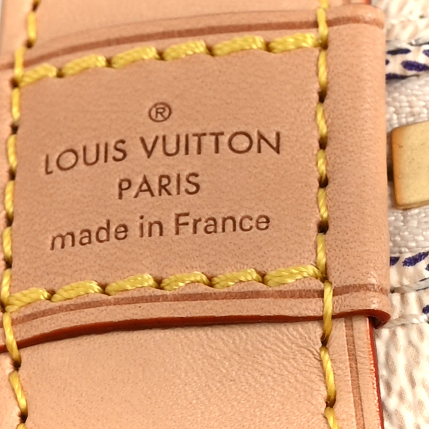 Damier Azur Nautical Alma BB