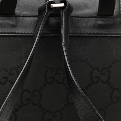 Gucci Nylon Monogram Backpack Black 13 of 15