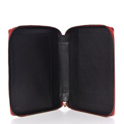 Louis Vuitton Epi Travel Diary Castillan Red 5 of 19