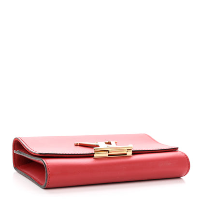 Louis Vuitton Calfskin Chain Louise MM Red 4 of 9