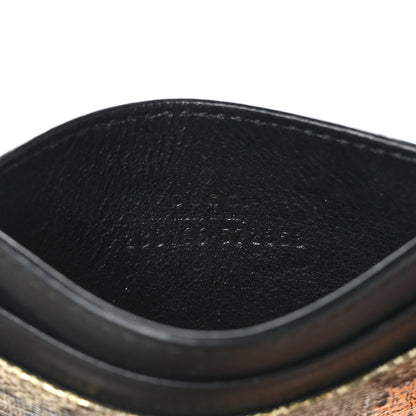 Gucci GG Supreme Monogram Bees Card Holder Black 6 of 7