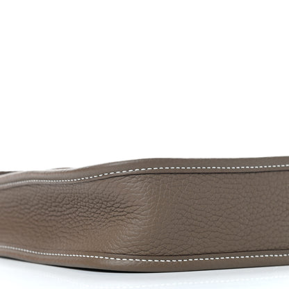Hermes Taurillon Clemence Evelyne TPM Etoupe 7 of 8