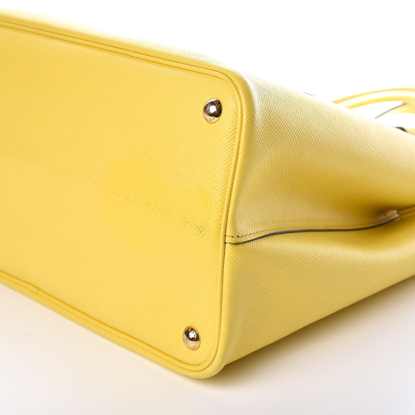 Saffiano Cuir Large Double Bag Girasole