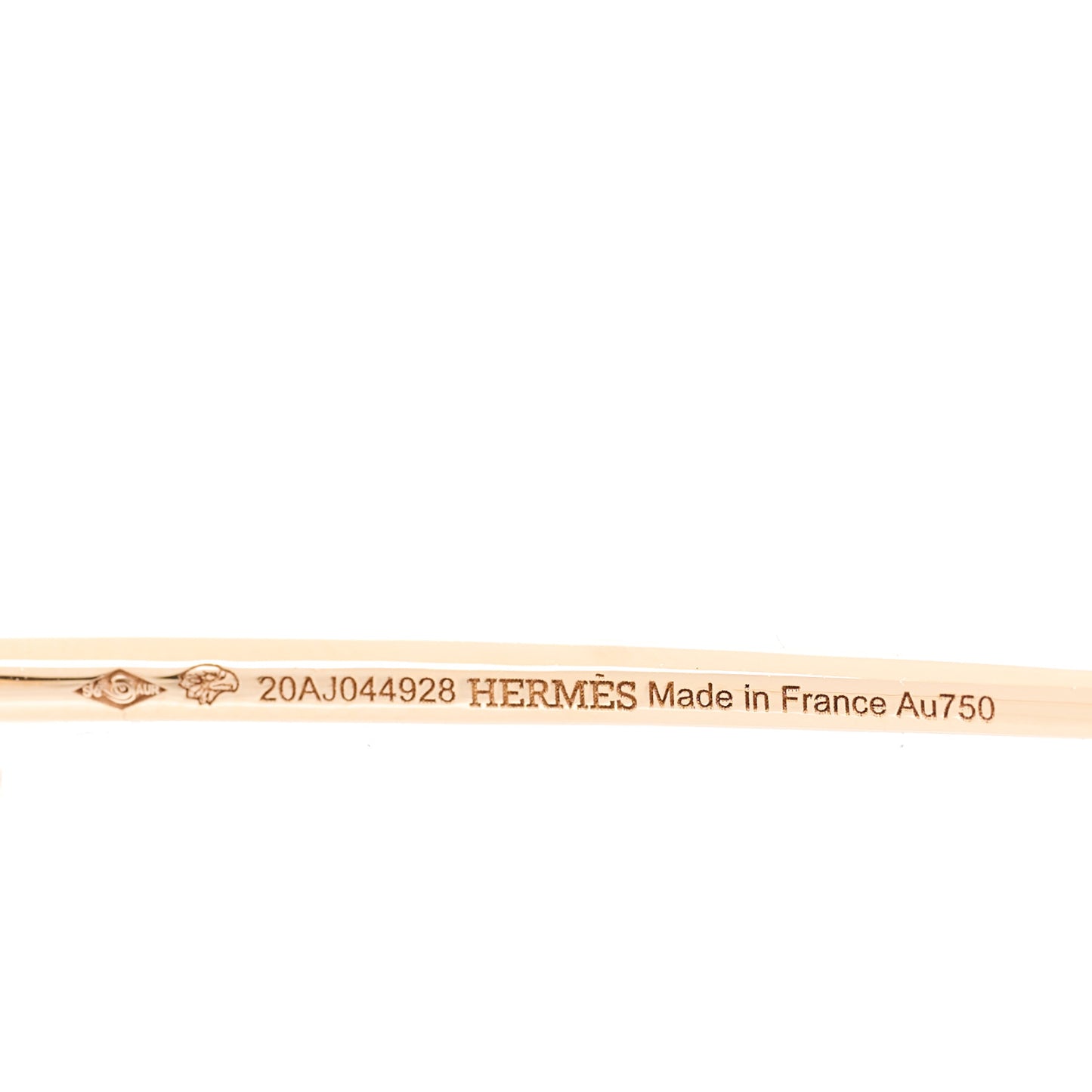 18K Rose Gold Chaine D'Ancre Punk Earrings