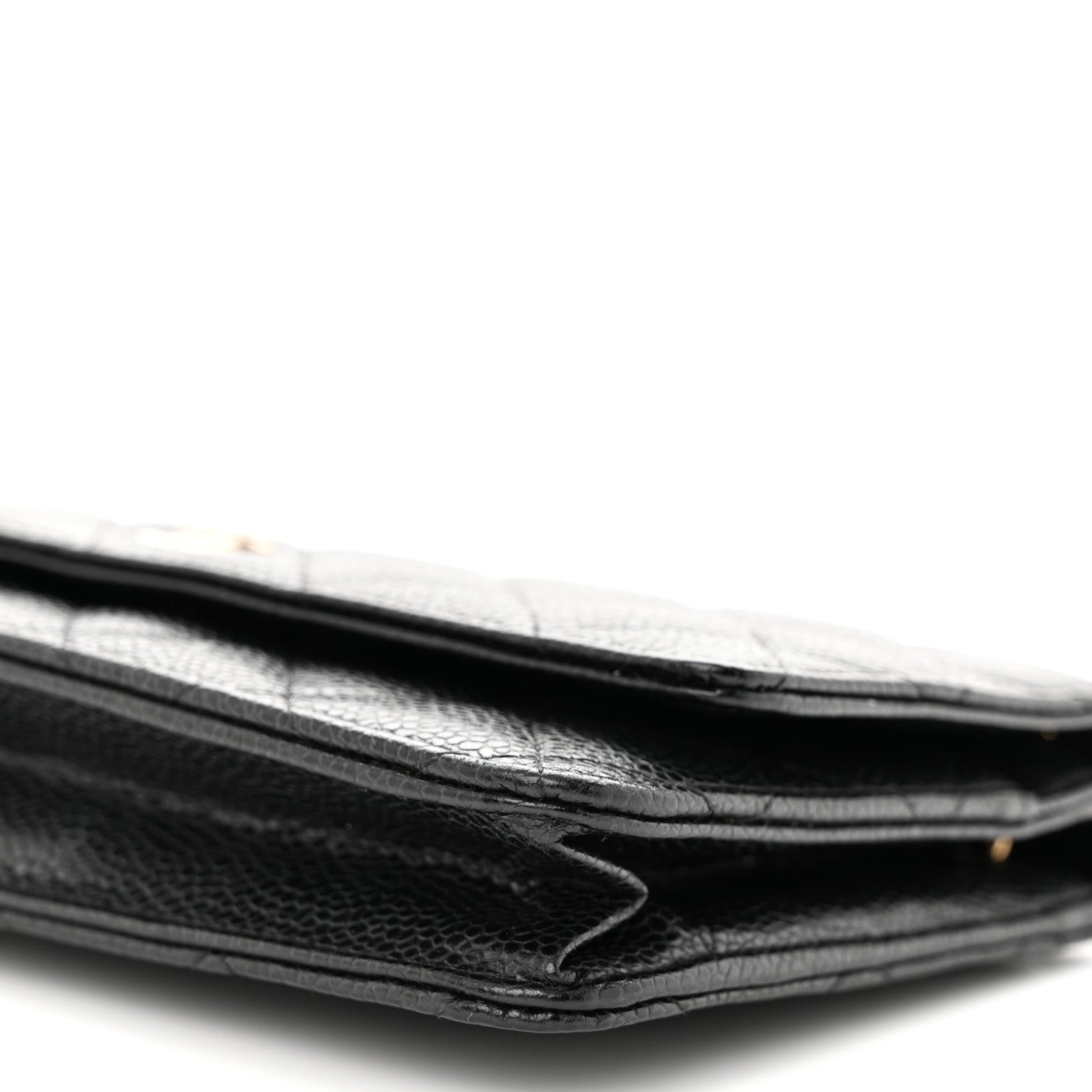Chanel Caviar Quilted Wallet on Chain WOC Black 11 of 12