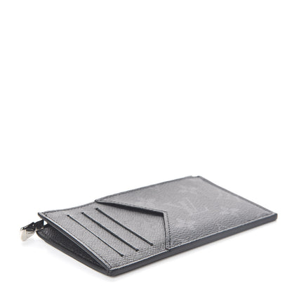 Louis Vuitton Monogram Eclipse Taiga Coin Card Holder 4 of 7