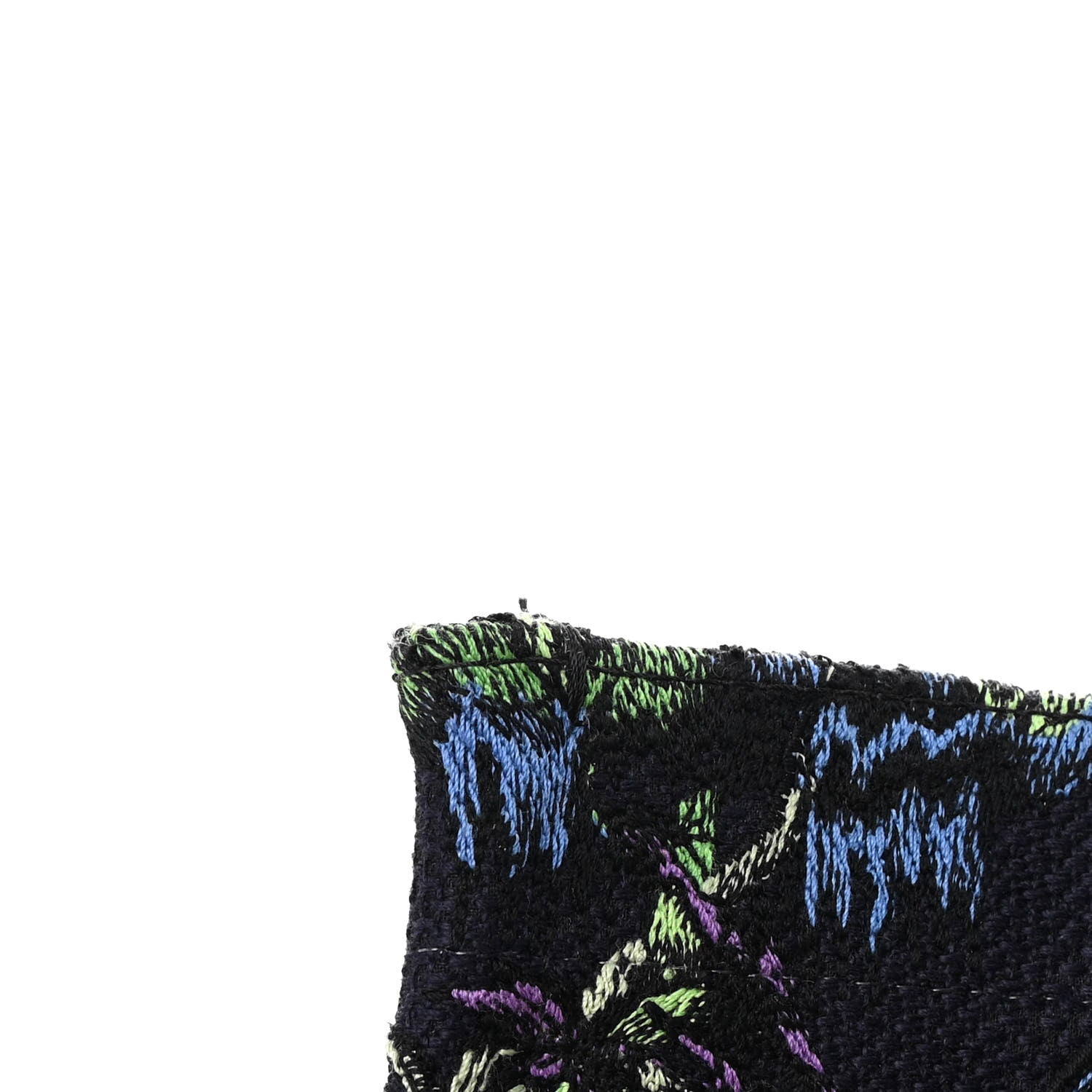 Christian Dior Canvas Embroidered Medium Toile de Jouy Voyage Book Tote Blue Multicolor 11 of 13
