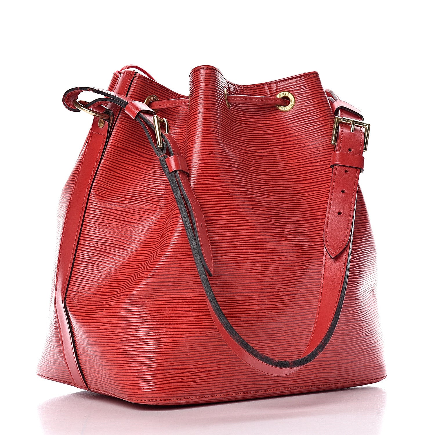 Louis Vuitton Epi Petit Noe Castillan Red 3 of 25
