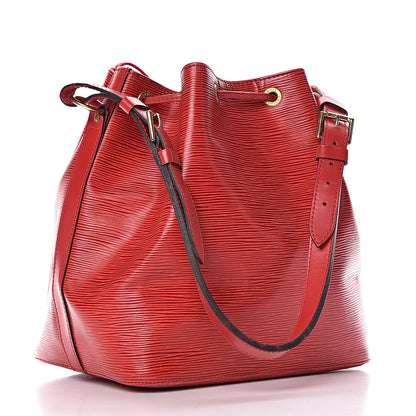 Louis Vuitton Epi Petit Noe Castillan Red 3 of 25