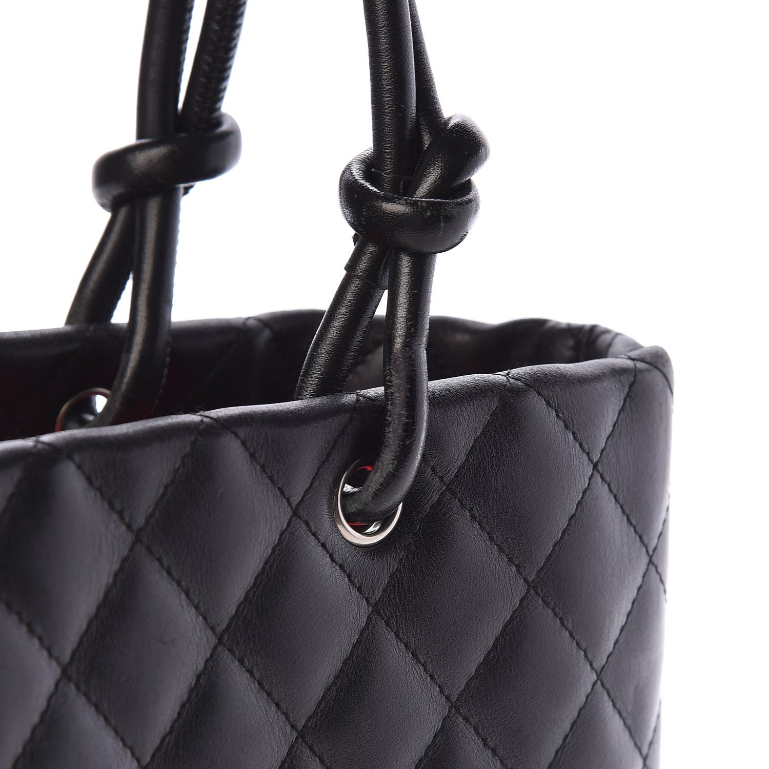 Chanel Calfskin Quilted Medium Cambon Tote Black 11 of 15
