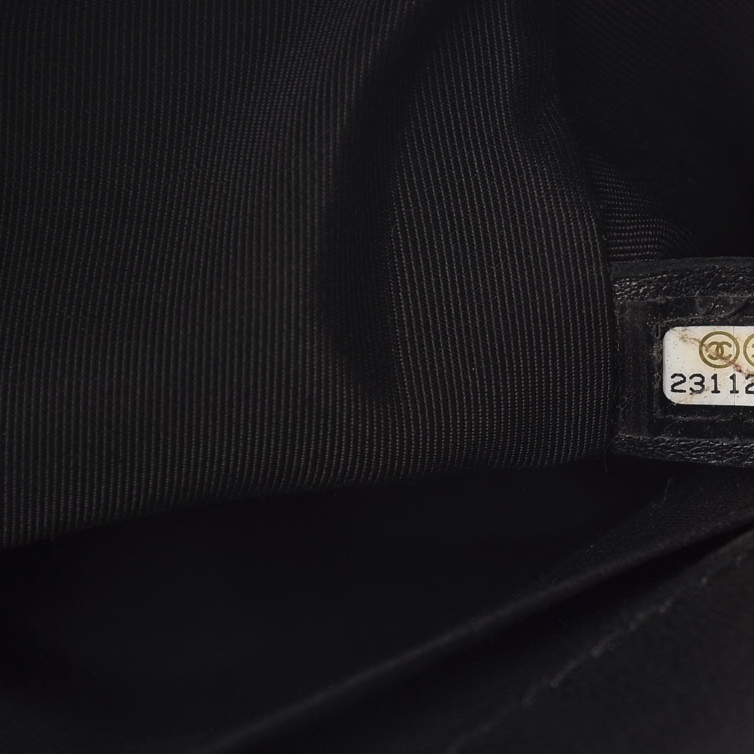 Chanel Calfskin Quilted Medium Boy Top Handle Flap Black 10 of 11