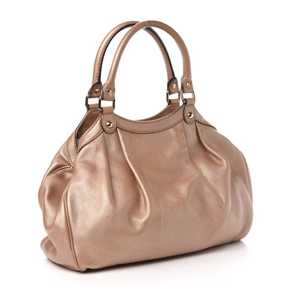 Gucci Metallic Calfskin Medium Sukey Tote Pink 3 of 10