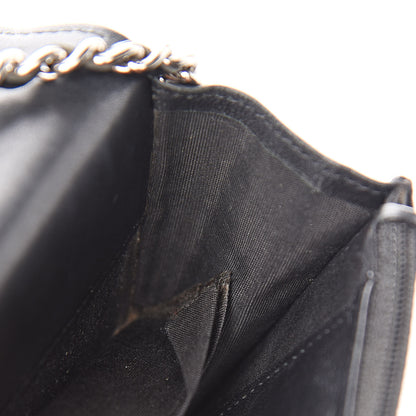 Chanel Patent Quilted Brilliant Wallet On Chain WOC Black 9 of 13