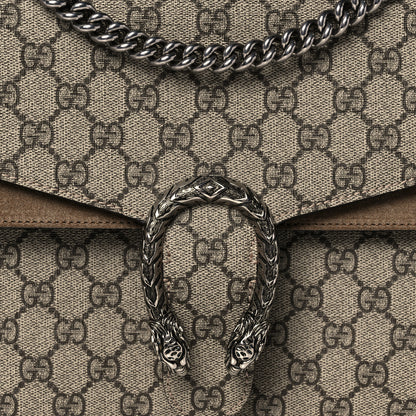 Gucci GG Supreme Monogram Medium Dionysus Shoulder Bag Taupe 8 of 12