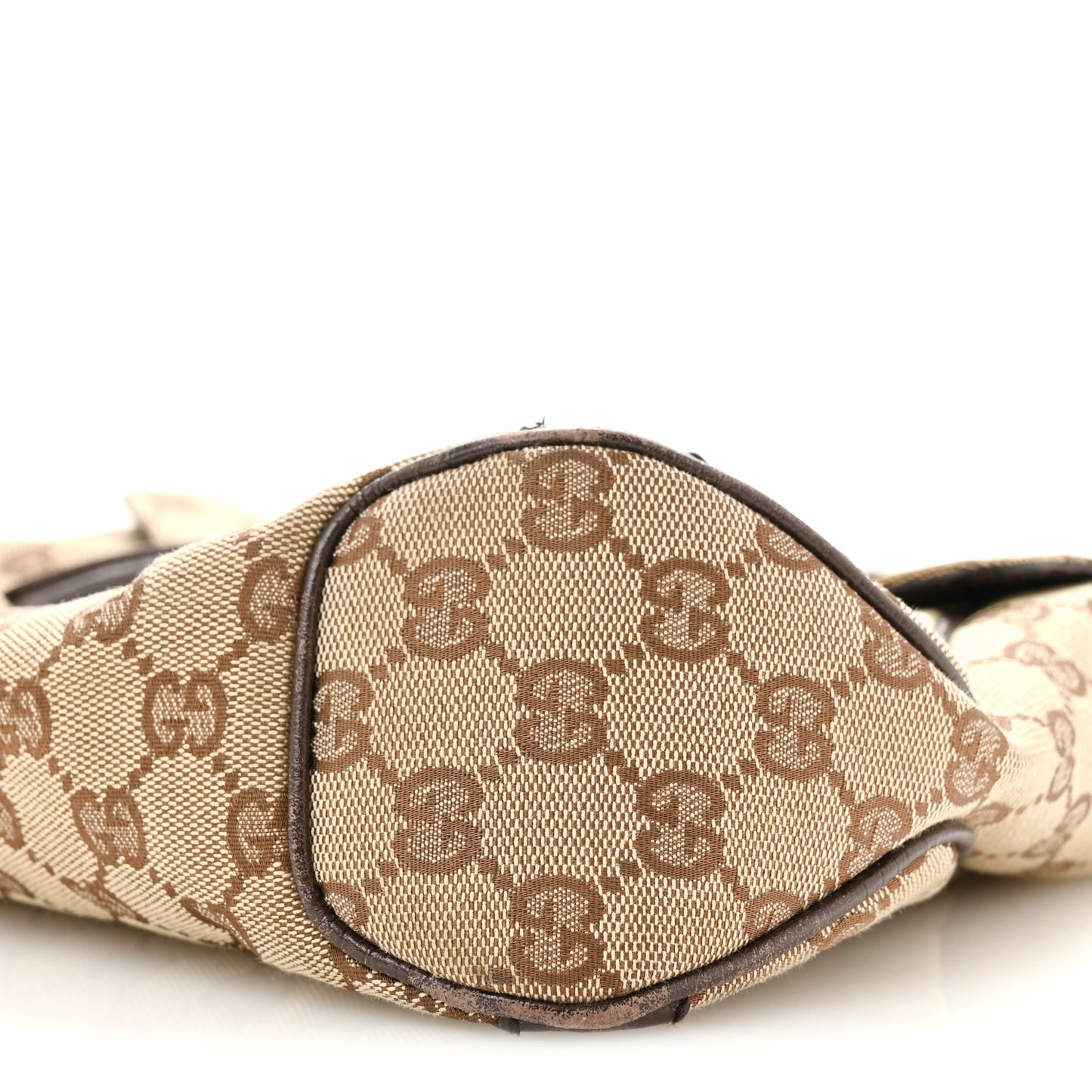 Monogram Horsebit Chain Flap Shoulder Bag Brown