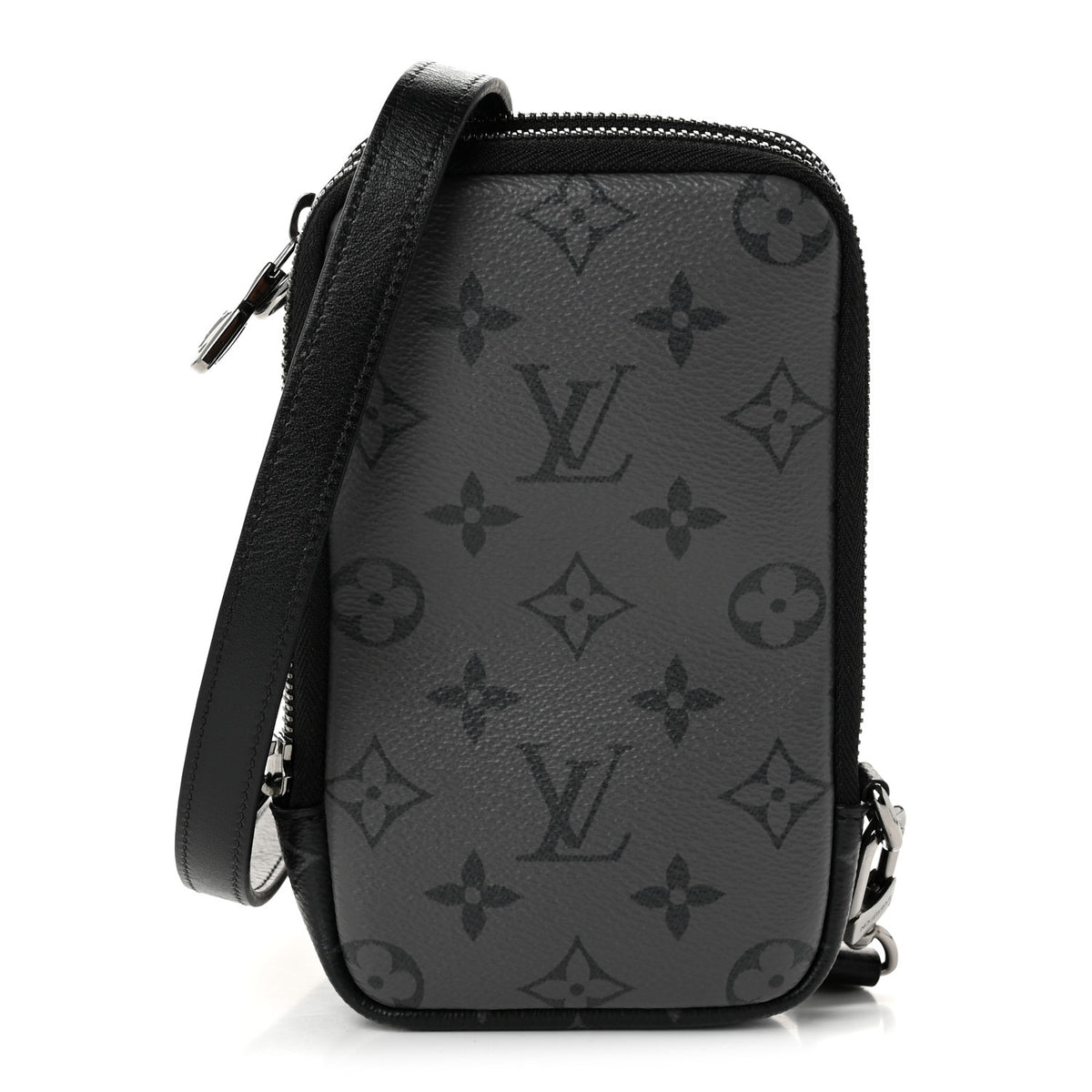 Louis Vuitton Monogram Eclipse Reverse Double Phone Pouch 1 of 10