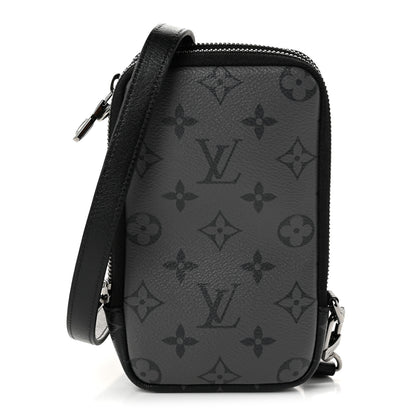 Louis Vuitton Monogram Eclipse Reverse Double Phone Pouch 1 of 10