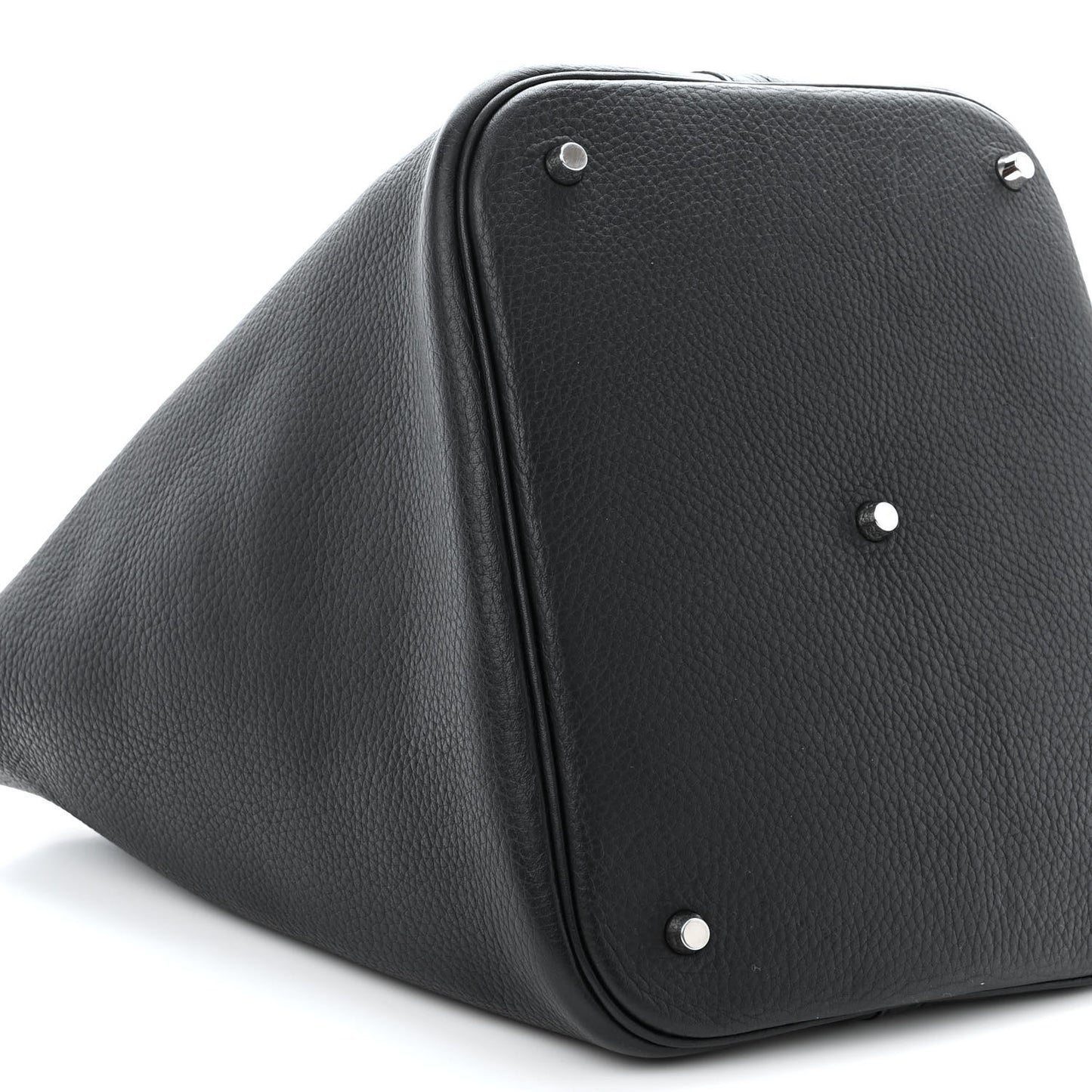 Taurillon Clemence Picotin Lock 26 GM Black