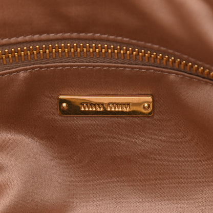 Miu Miu Vitello Softy Shoulder Bag Cammeo 6 of 10