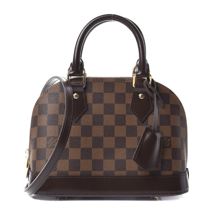 Louis Vuitton Damier Ebene Alma BB 1 of 8