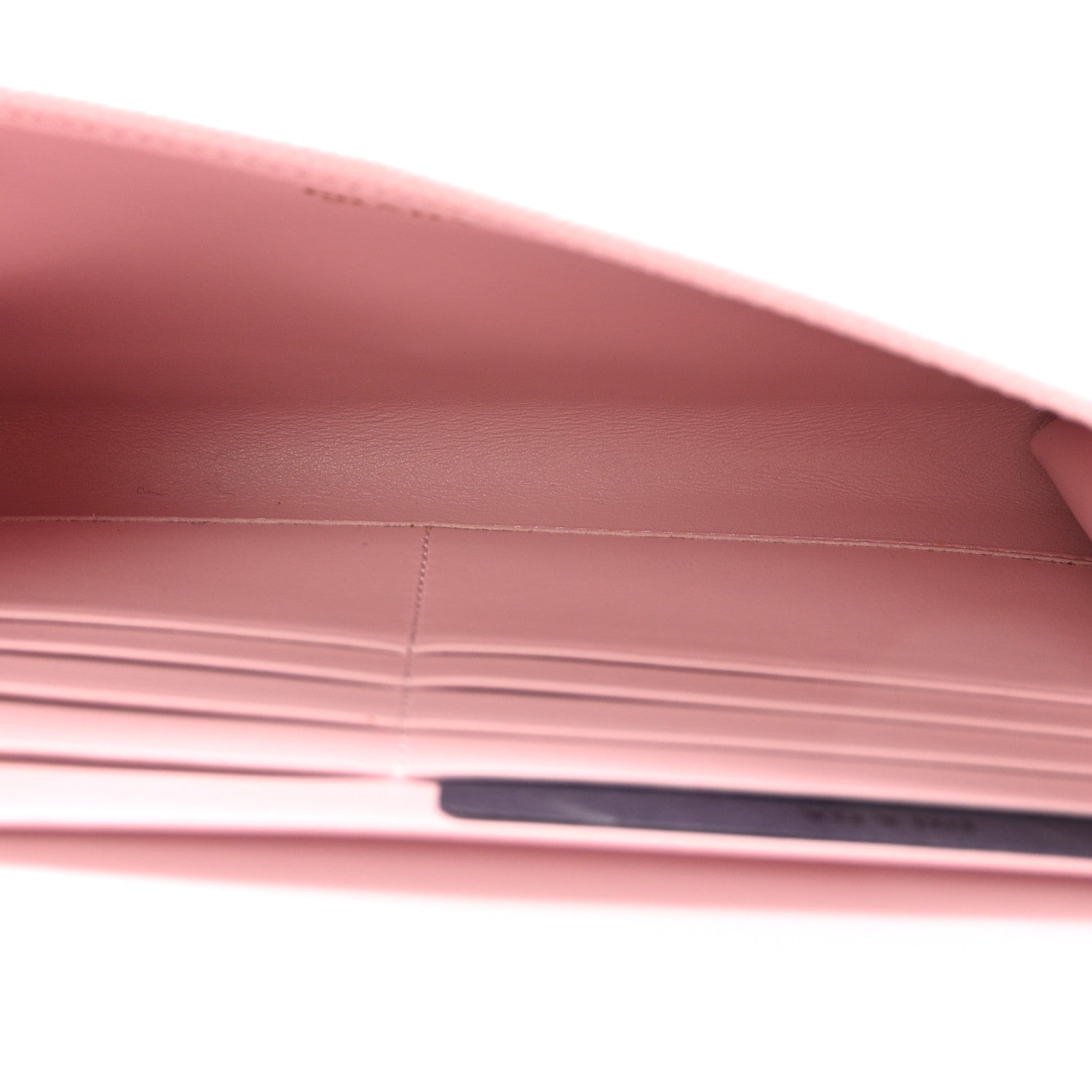 Prada Saffiano Metal Envelope Clutch Pink 5 of 10