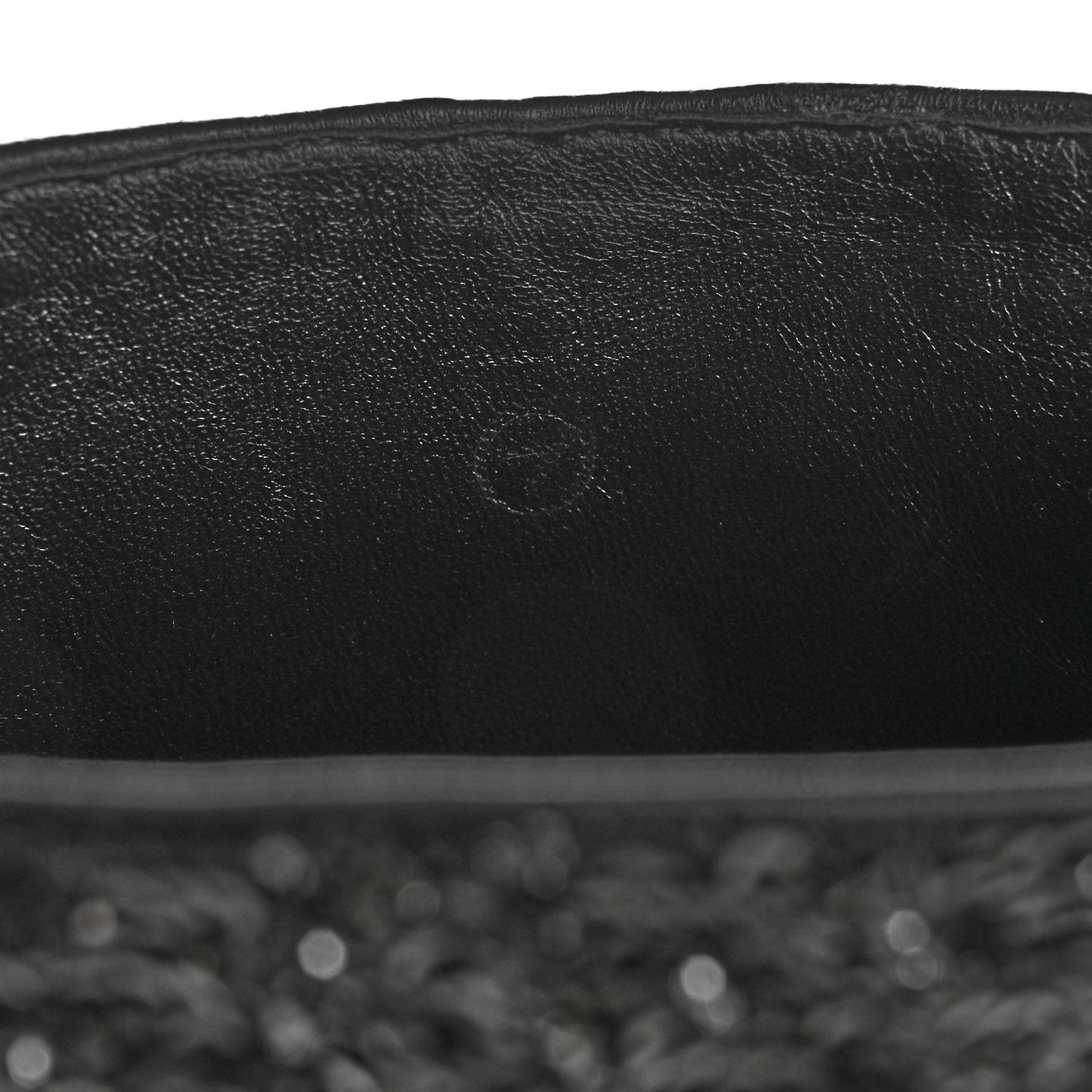 Sequin Donna High Boots 37 Black