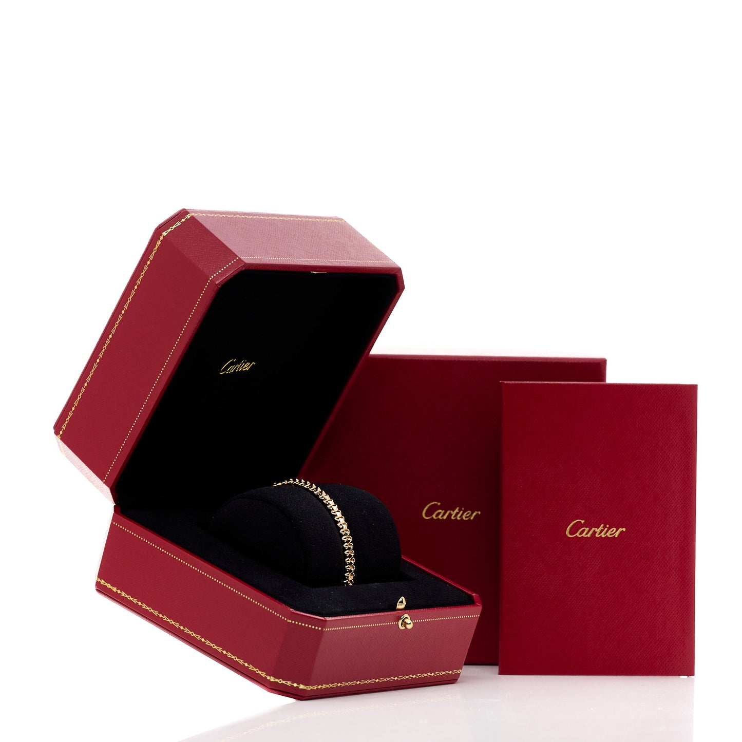 18K Pink Gold Small Clash De Cartier Bracelet 16