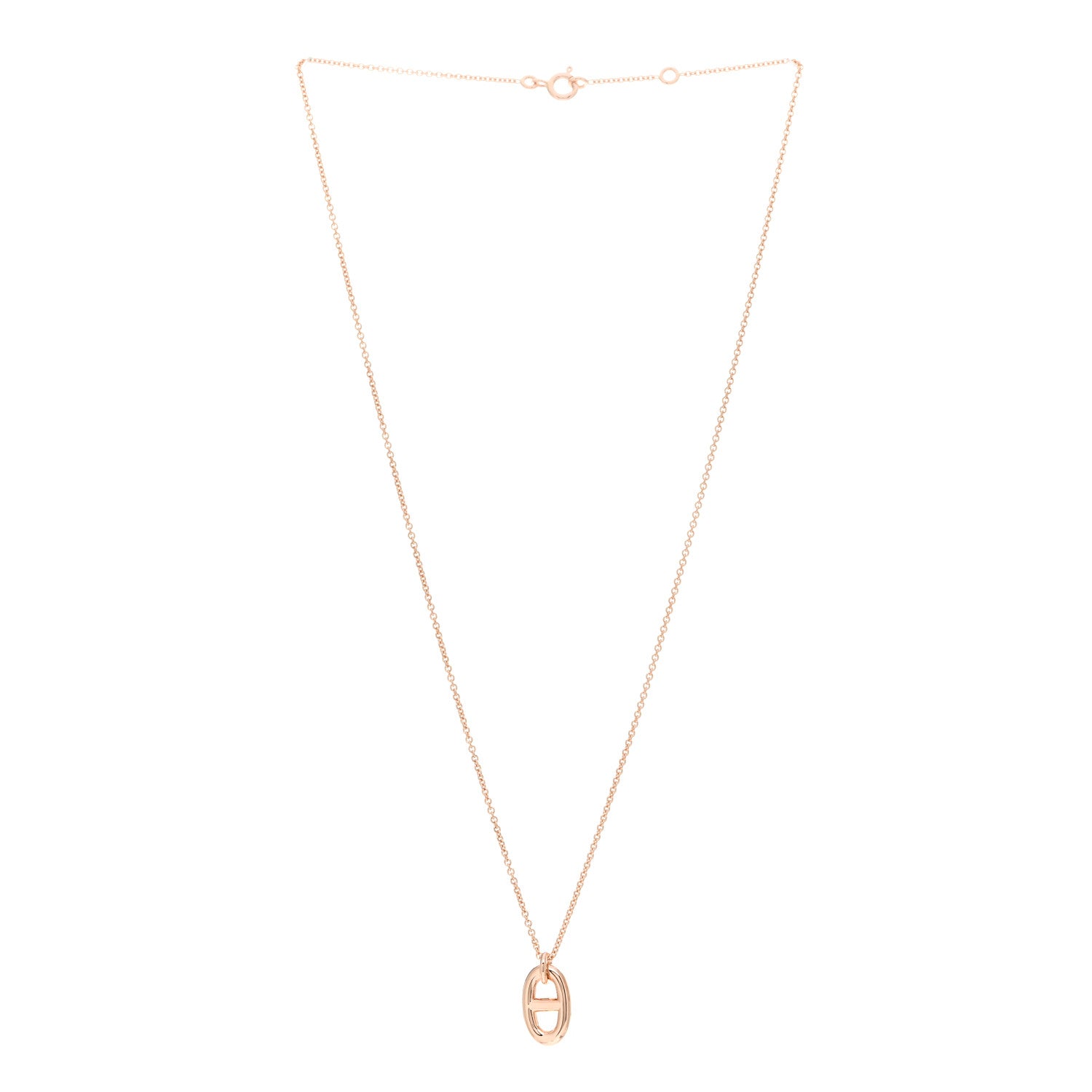 Hermes 18K Rose Gold PM Farandole Pendant Necklace 2 of 4
