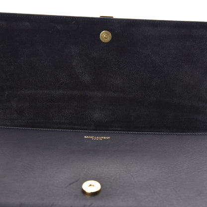 Saint Laurent Calfskin Classic Y Ligne Clutch Black 11 of 14