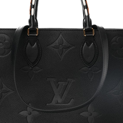 Louis Vuitton Empreinte Monogram Giant Wild At Heart Onthego MM Black 7 of 10