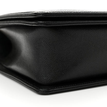 Chanel Caviar Quilted New Medium Boy Flap Black 9 of 12