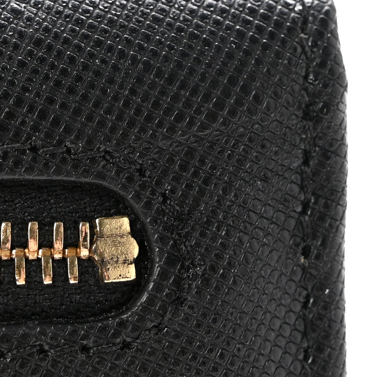 Prada Saffiano Metal Continental Flap Wallet Black 12 of 14