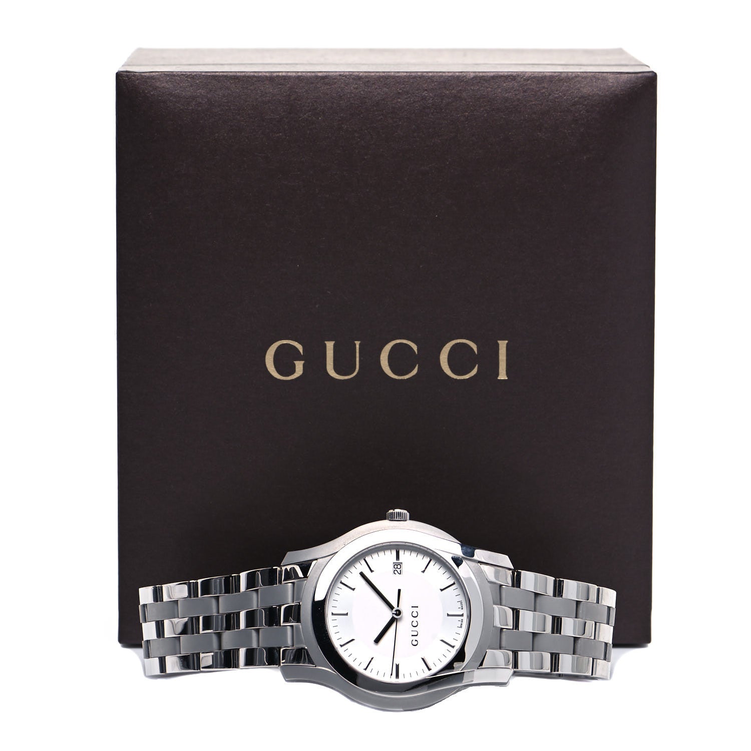Gucci Stainless Steel 38mm 5500XL Quartz Watch 5 of 5