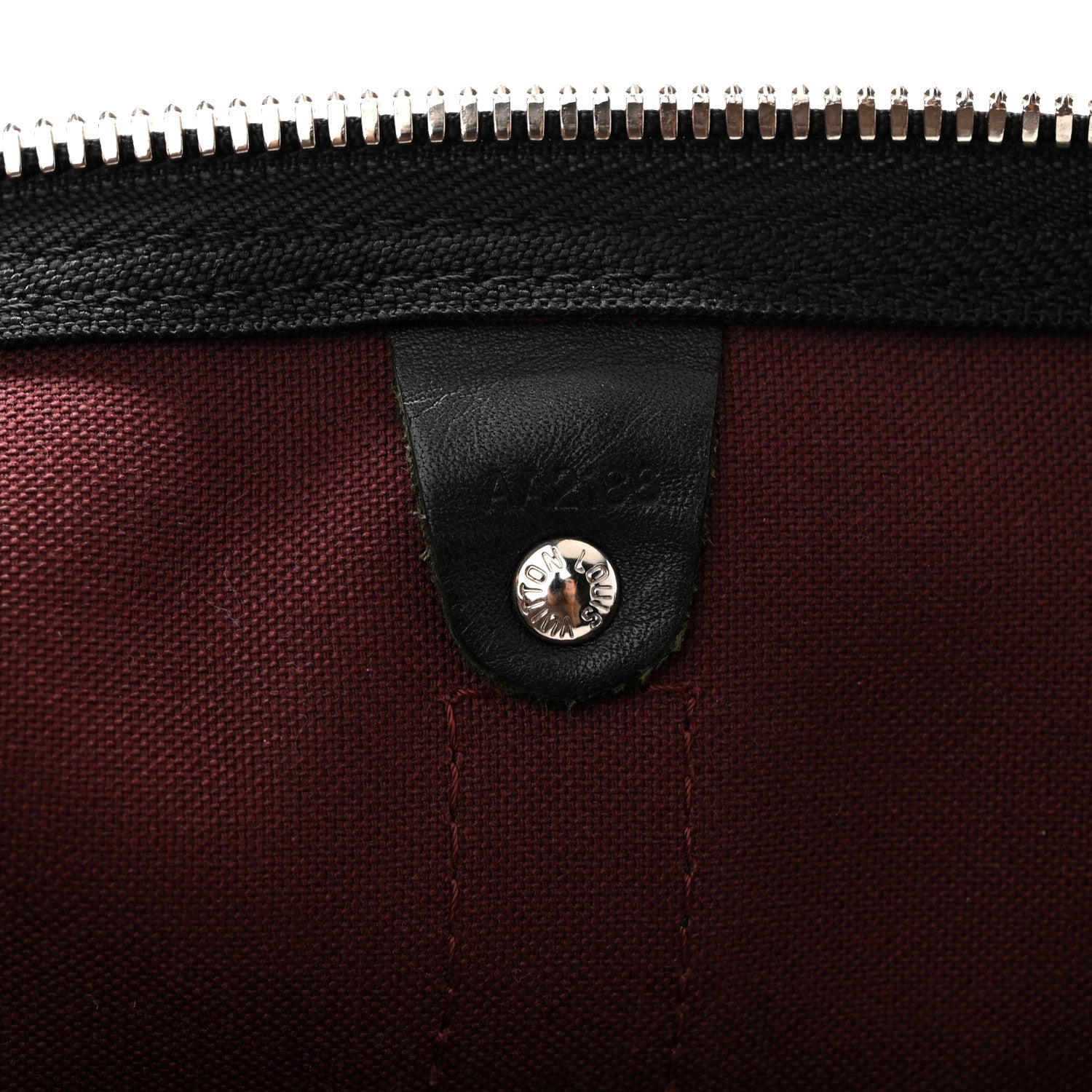 Louis Vuitton Monogram Macassar Keepall Bandouliere 55 6 of 10