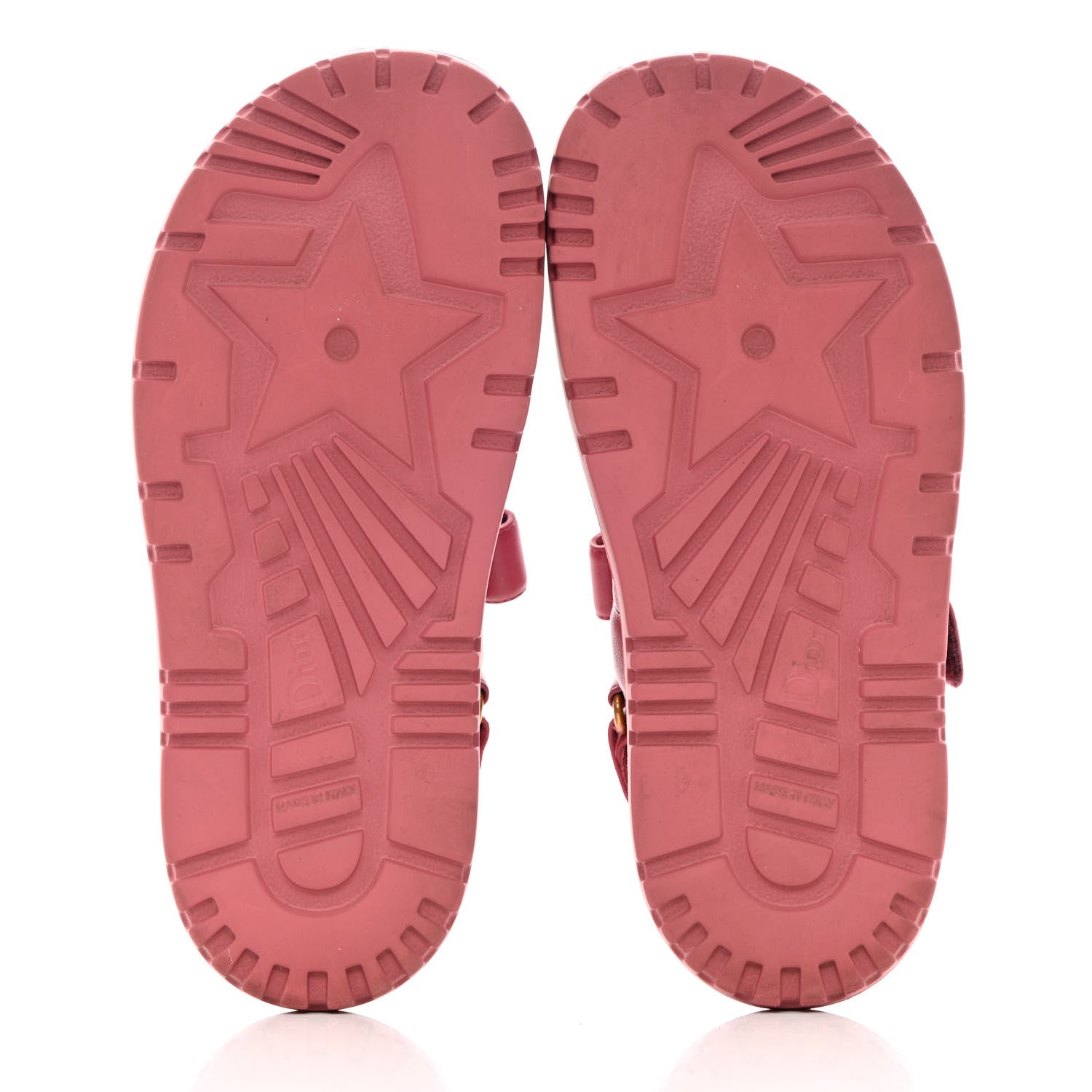 Christian Dior Lambskin Dioract Sandals 37 Pink 5 of 12