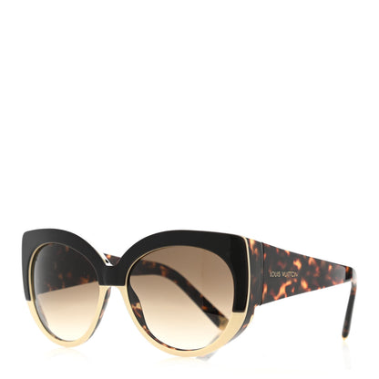 Louis Vuitton Acetate Cat Eye Sunglasses Z0588W Tortoise 1 of 8