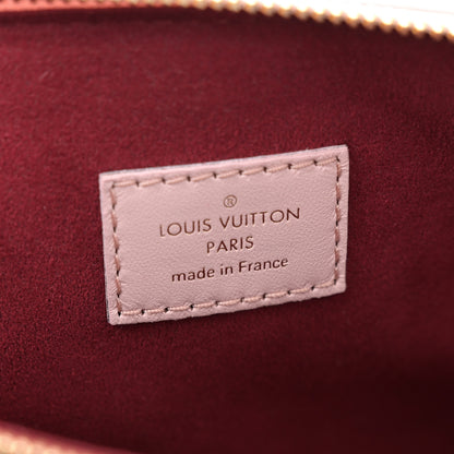 Louis Vuitton Lambskin Embossed Monogram Coussin PM Rose Rose 6 of 10