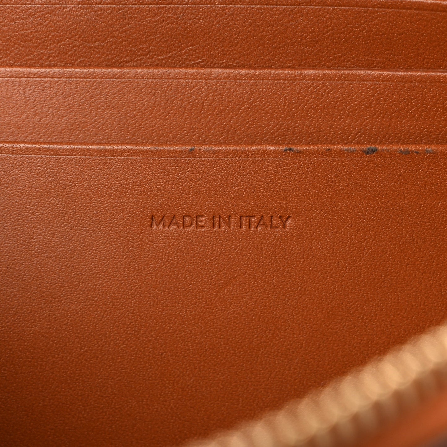 Triomphe Canvas Calfskin Belt Bag Tan