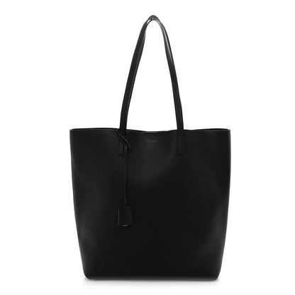 Saint Laurent Calfskin North-South Shopping Tote Black 1 of 14