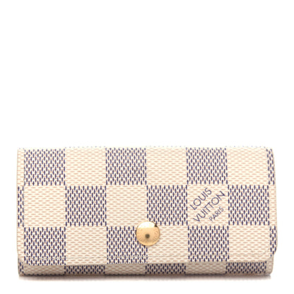 Louis Vuitton Damier Azur Multicles 4 Key Holder 1 of 8