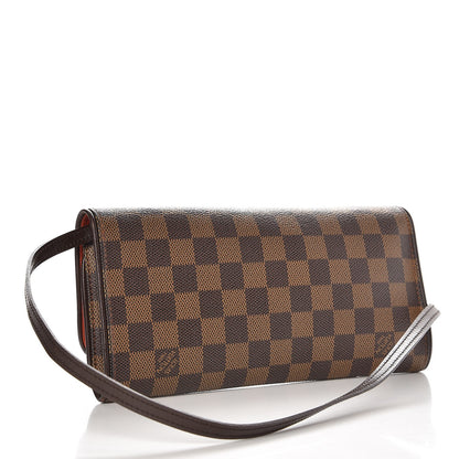 Louis Vuitton Damier Ebene Pochette Twin GM 3 of 7