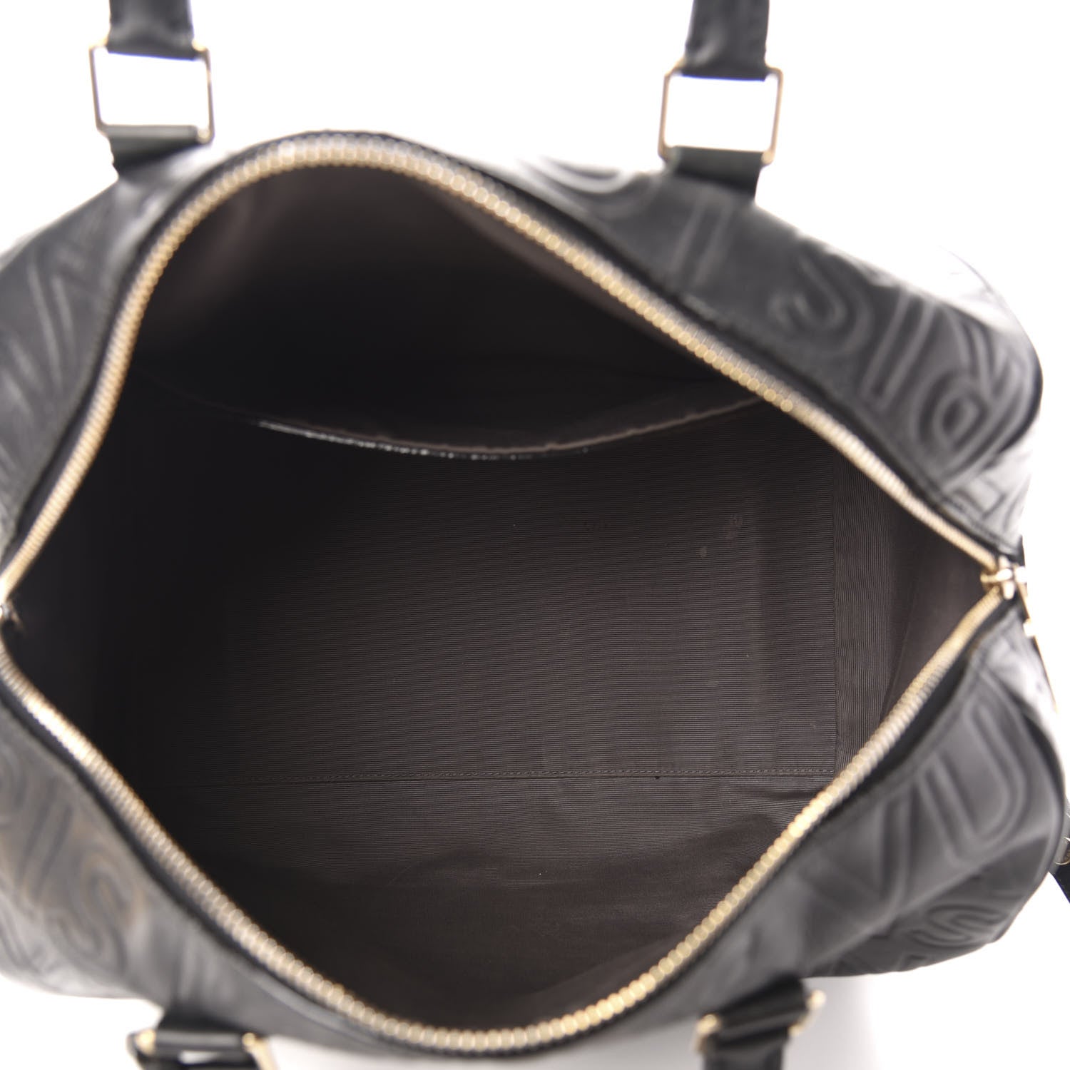 Louis Vuitton Calfskin Embossed Speedy Cube 30 Black 6 of 13