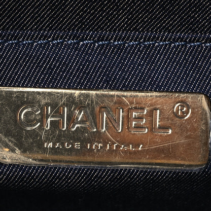 Chanel Crumpled Calfskin Cotton Small En Vogue Round Bag Black 6 of 13