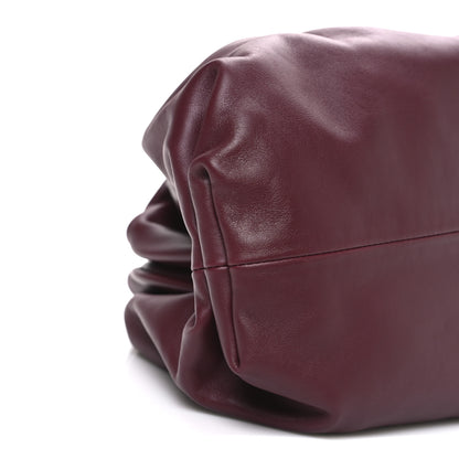 Bottega Veneta Smooth Butter Calf The Pouch Oversized Clutch Bordeaux 10 of 11