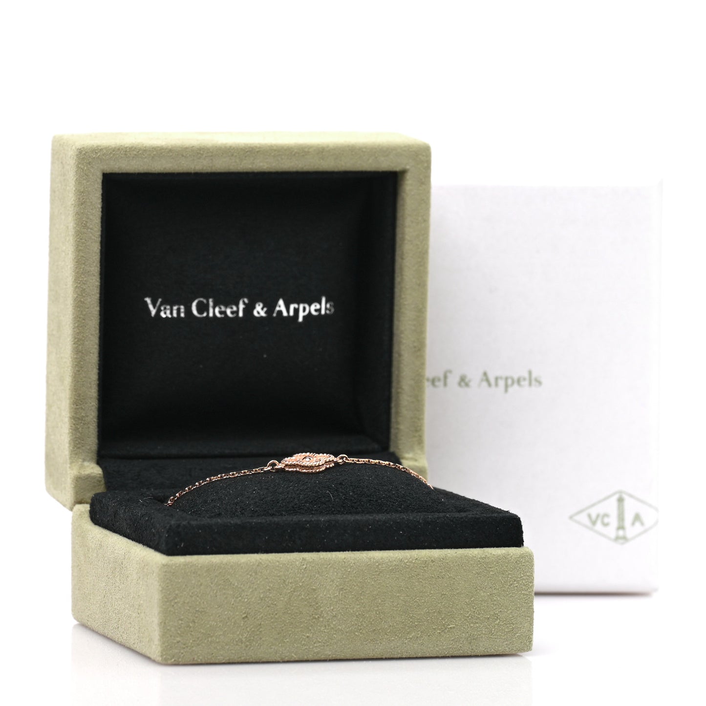 18K Rose Gold Sweet Alhambra Bracelet